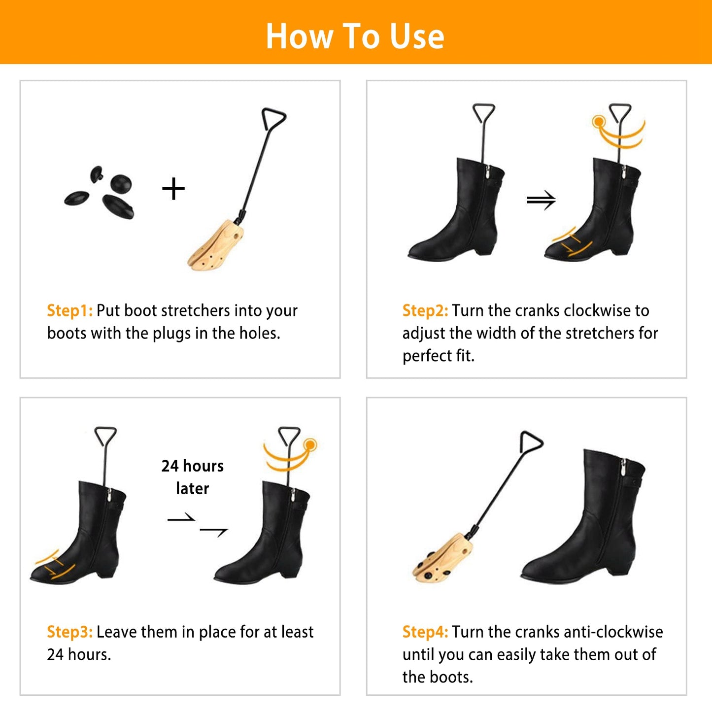 Adjustable Width Shoe Shaper Wooden Boot Widener Expander For Men Women