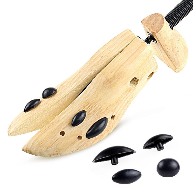 Premium 2-Way Wooden Adjustable Shoe Fitter Expander Men Women Boot Size US 5-13