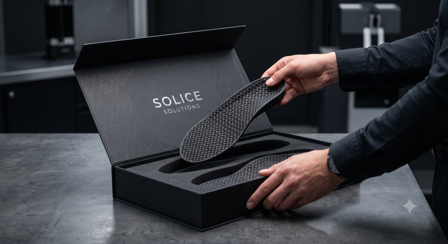Solice Precision Custom Orthotics | 3D-Scanned. Custom-Built. Delivered.
