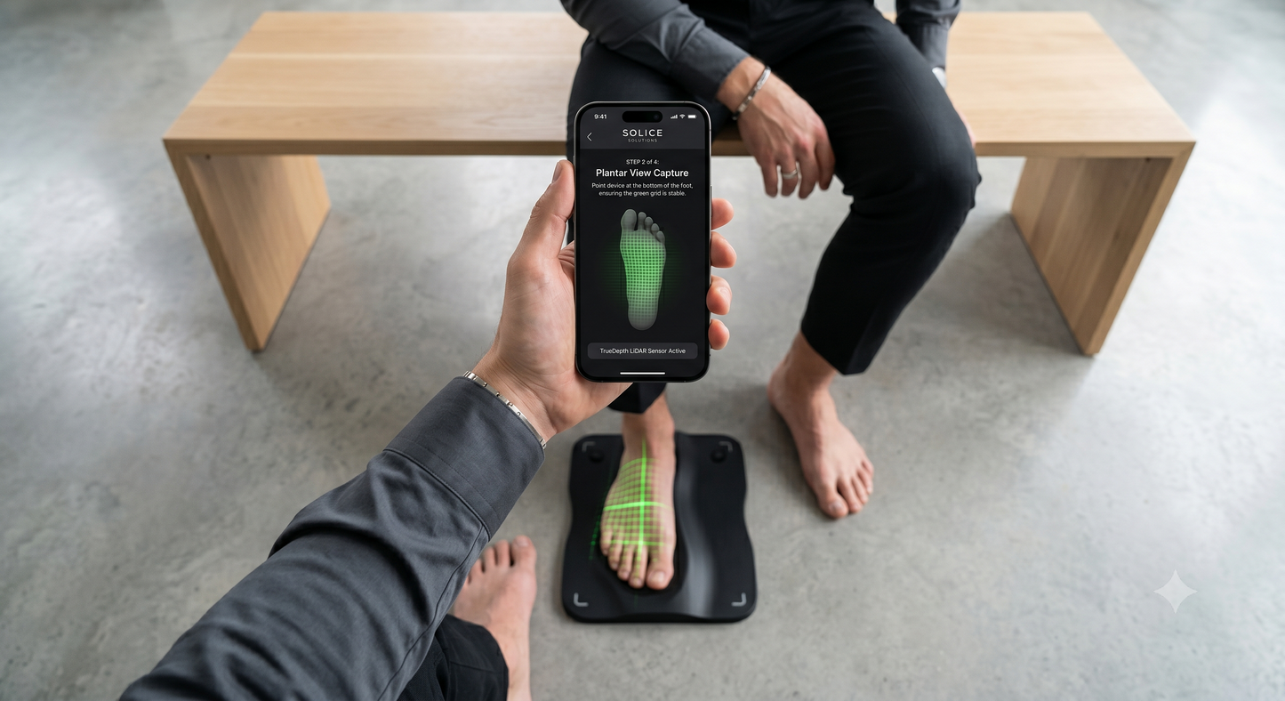Solice Precision Custom Orthotics | 3D-Scanned. Custom-Built. Delivered.